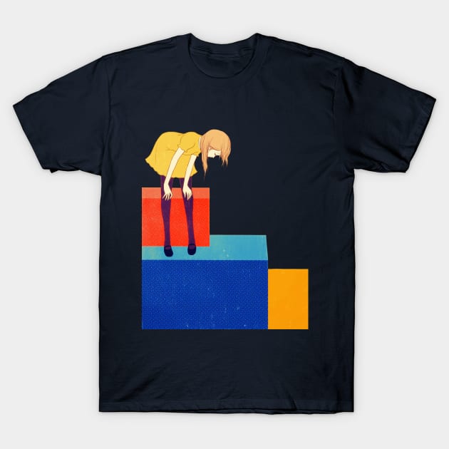 Colored bricks T-Shirt by saitmy